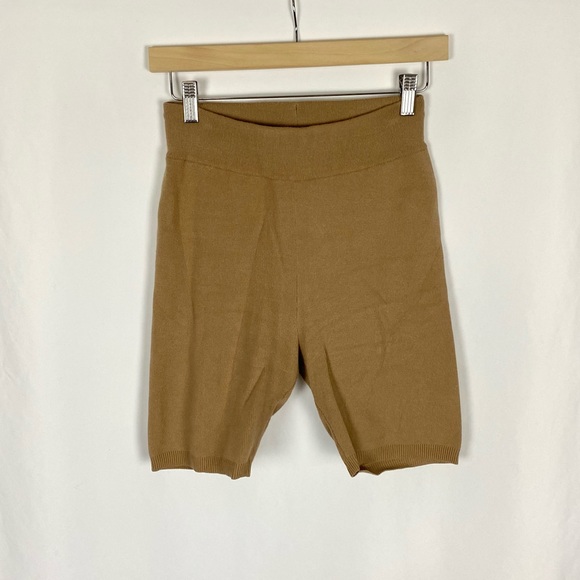 Aritzia Wilfred Mackenzie Knit Bike Shorts Small 7” - Picture 3 of 6